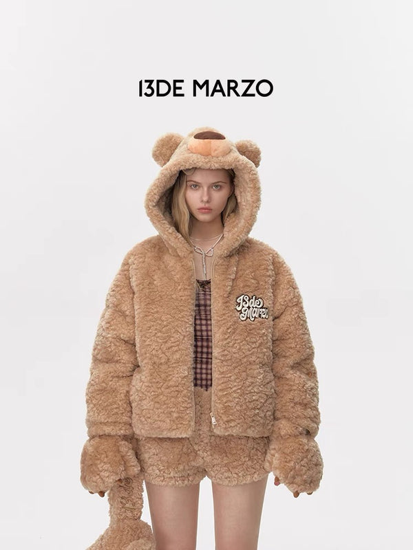13DE MARZO 24FW 变身玩偶毛绒外套