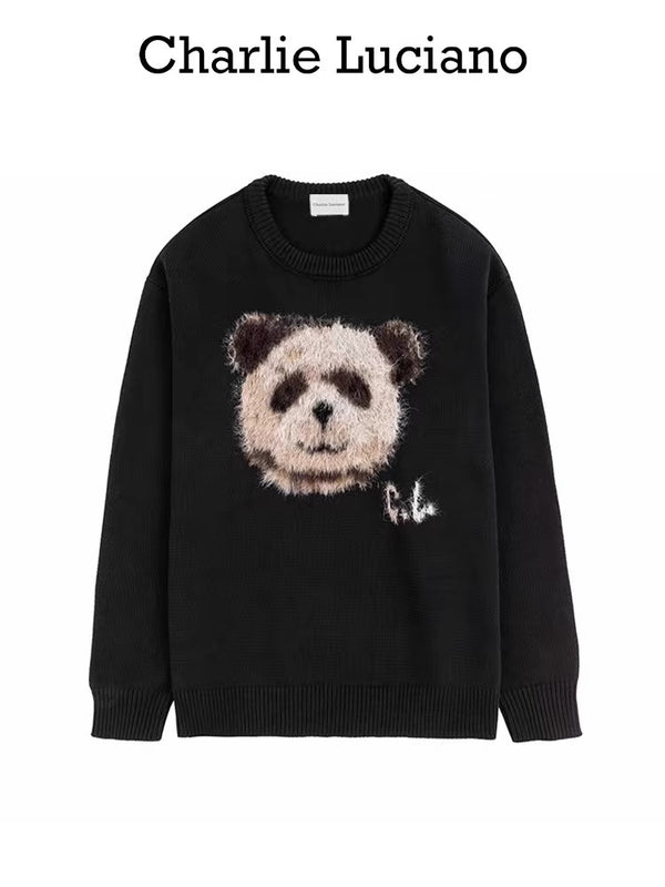Charlie Luciano 24FW 熊猫毛衣