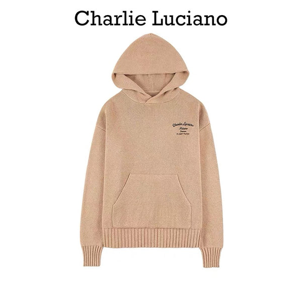 Charlie Luciano 24FW 经典Logo连帽卫衣