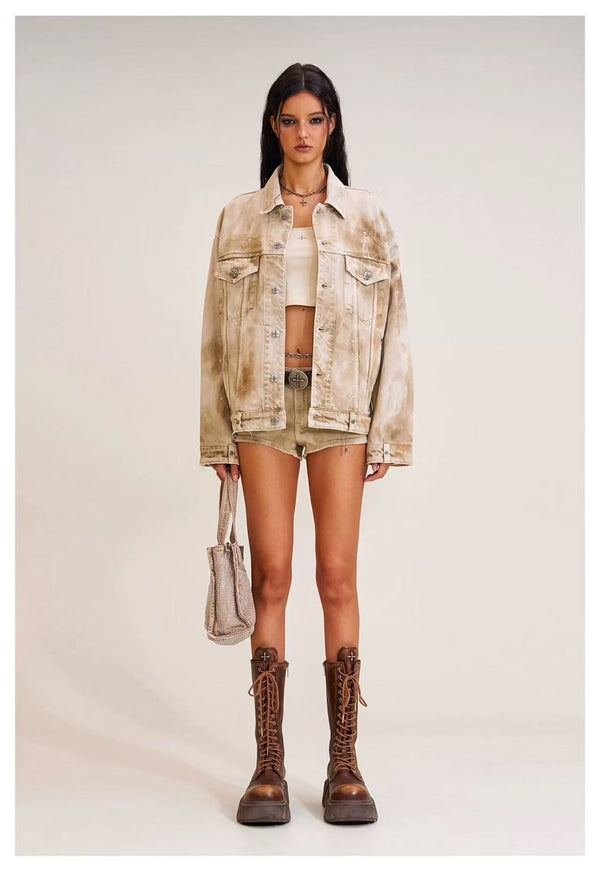 SMFK 25FW 狂野大陆巨型牛仔夹克（手工）